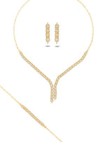 Parure de mariée Ambra en or 18 carats - Maison Isor