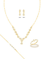 Parure de mariée Isadora en or 18 carats - Maison Isor
