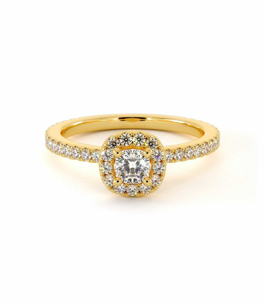 Solitaire Lucia - Or Jaune
