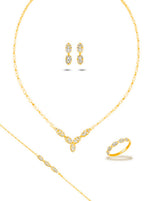 Parure de mariée Serena en or 18 carats - Maison Isor